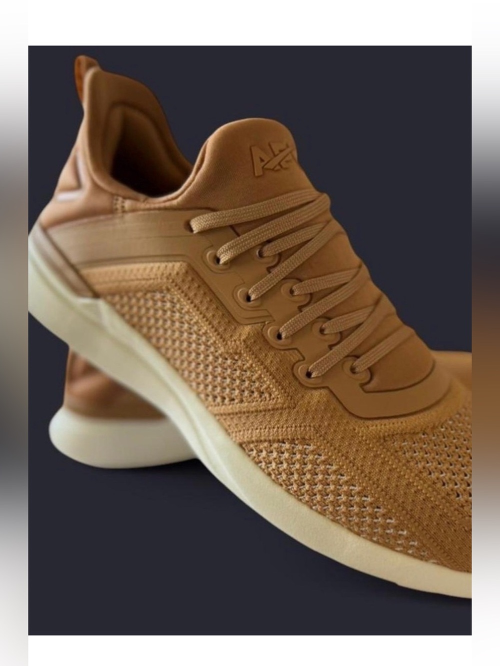 APL TechLoom Tracer Sneakers Lululemon Women’s 7.5 Athleisure Tan
